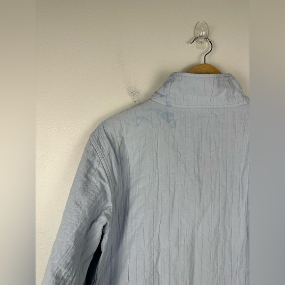 Kith Blue Textured Hunter 1/4 Zip Sweater Women’s Sz M - Picture 8 of 8